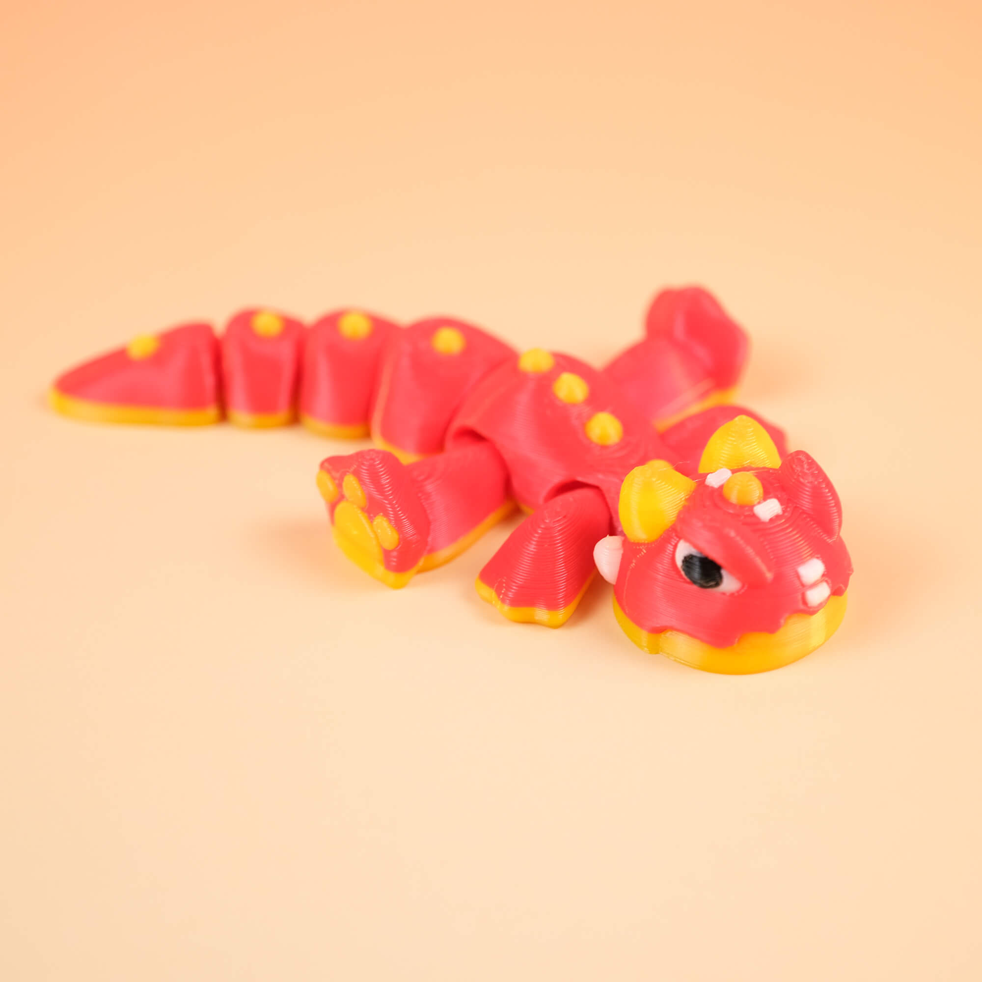 Flexi Cute Monster Articulated Keychain