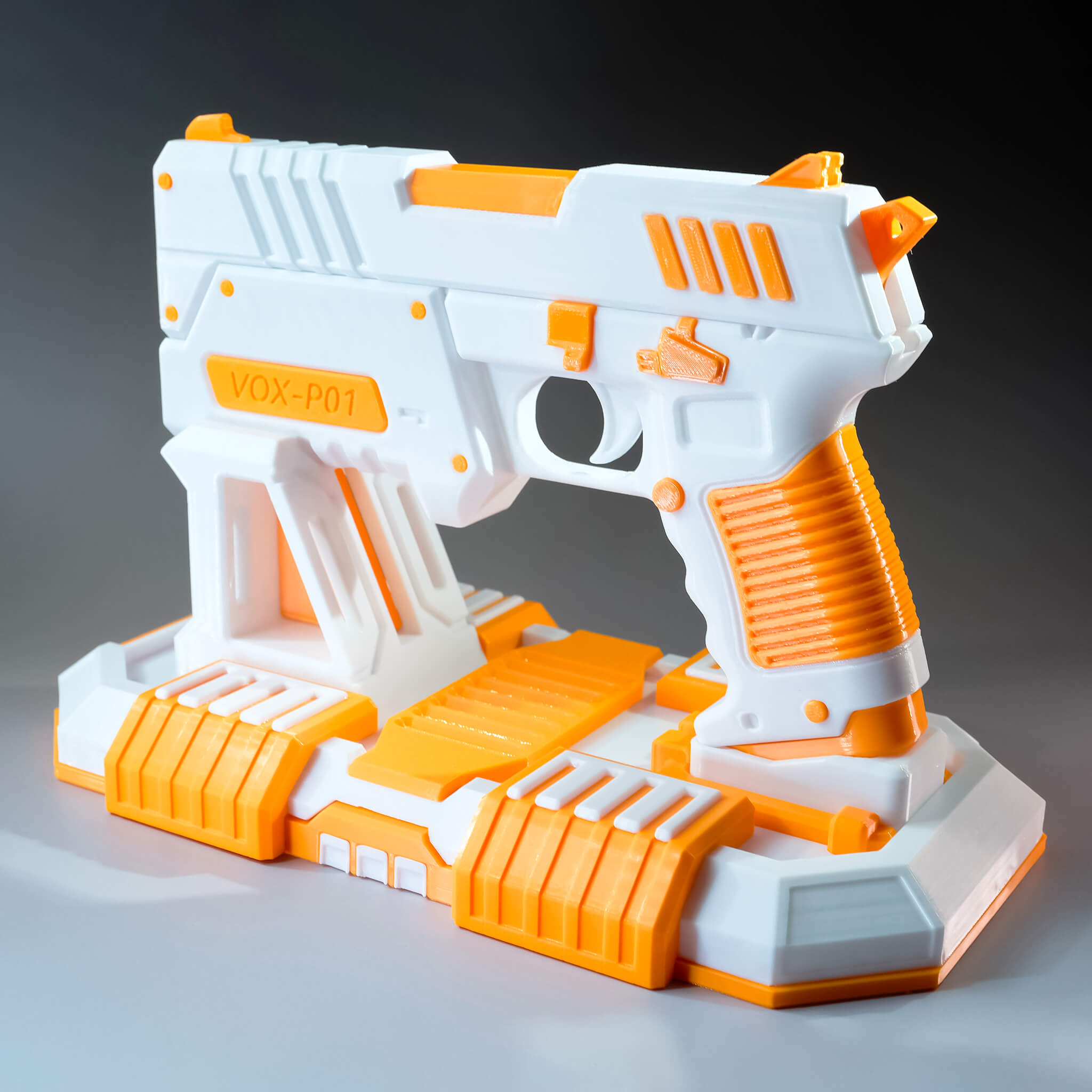 Sci-Fi Display Base For Handgun Vox-P01