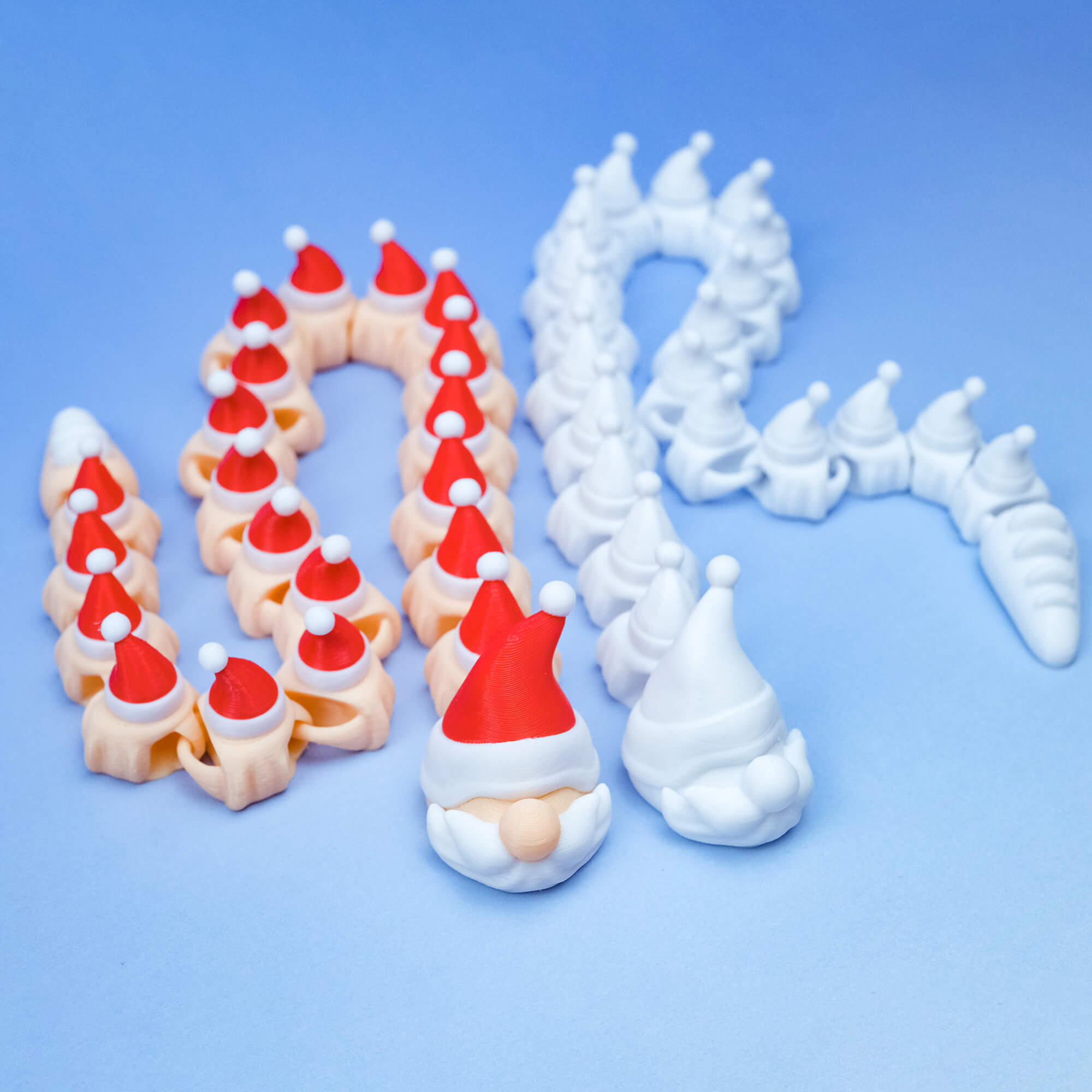 Christmas Gnome Snake Articulated